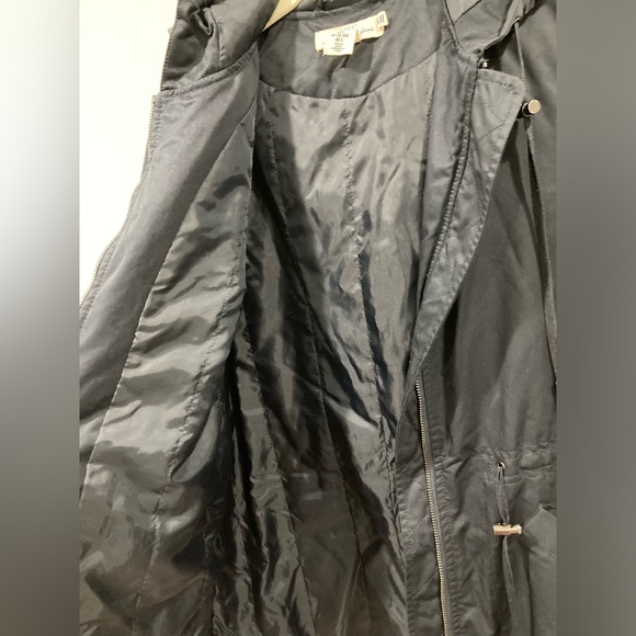 L.O.G.G. Label of Graded Goods Black Utility Jacket- Drawstring Waist and Hood 4 - Picture 8 of 13